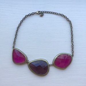 Maroon & Pink necklace